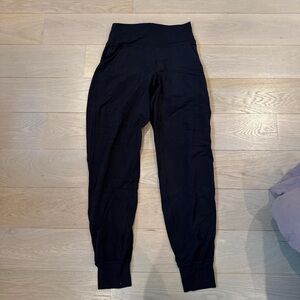 Black High-Waisted Joggers